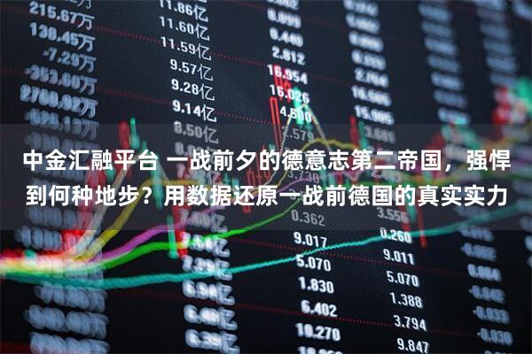 中金汇融平台 一战前夕的德意志第二帝国，强悍到何种地步？用数据还原一战前德国的真实实力
