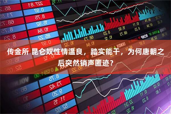 传金所 昆仑奴性情温良，踏实能干，为何唐朝之后突然销声匿迹？
