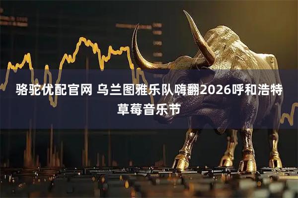 骆驼优配官网 乌兰图雅乐队嗨翻2026呼和浩特草莓音乐节